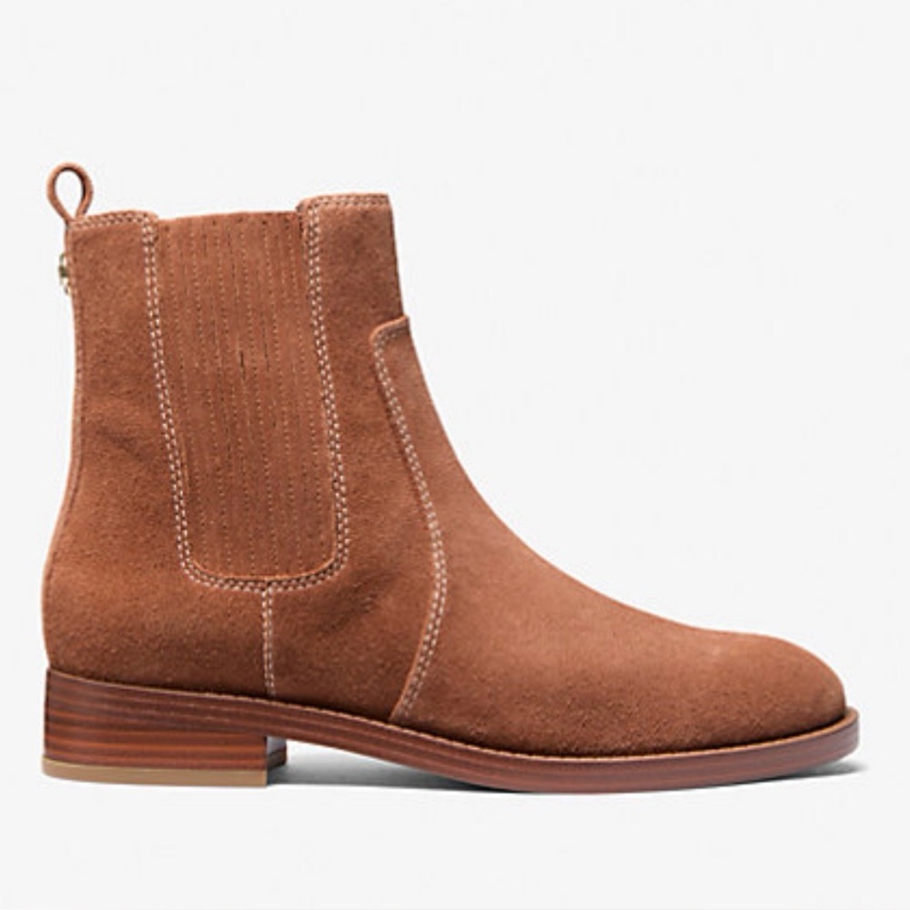 Michael Kors Tan Ankle Boots - Picture 2 of 3